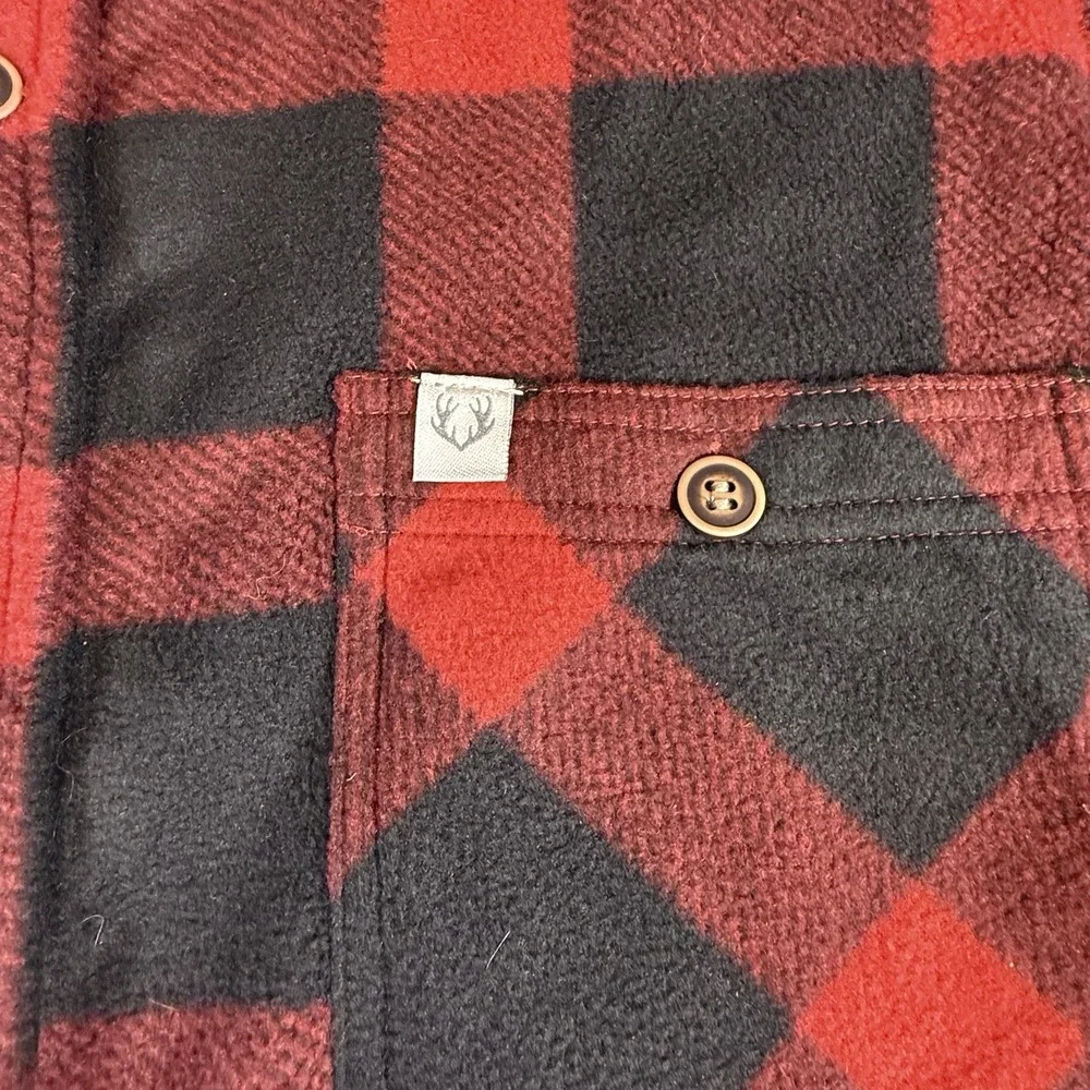 Racks & Reels Mens Plaid Shacket Jacket  Button Up Size XXL Outdoor - Picture 4 of 8